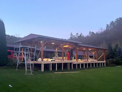 Pergola | Areál penzionu Kadlcův mlýn