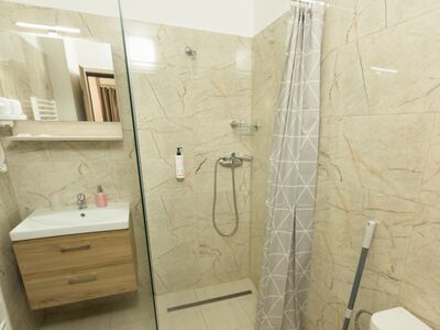 Koupelna apartmán | Čtyřlůžkový apartmán – Penzion Kadlcův mlýn