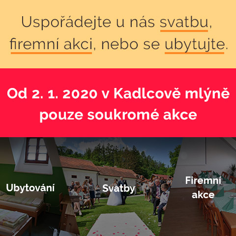 Oznámení o ukončení provozu restaurace pro veřejnost